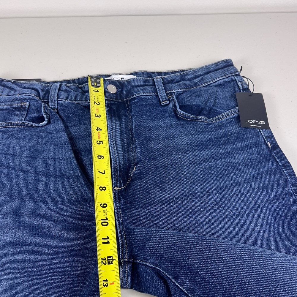 Joe's Jeans High Rise Straight Ankle Denim Stretch Jean Denim Size 33 - Picture 13 of 16